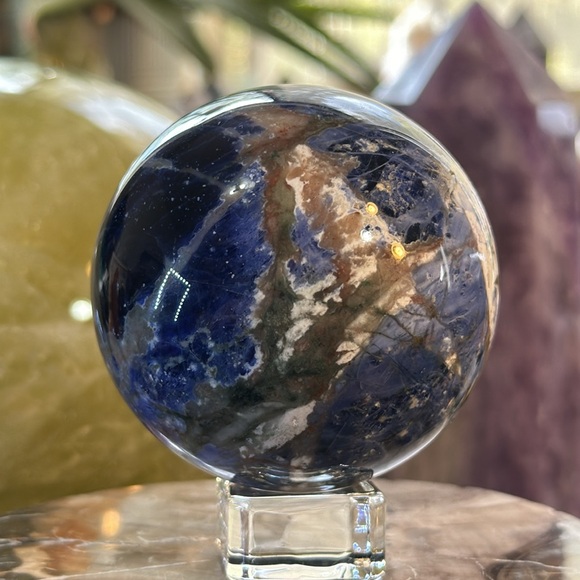 Sodalite Crystal Ball! - Picture 4 of 11
